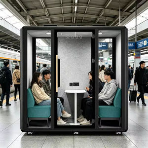 Multi-person Modern Eco-Friendly Soundproof Silent Office Booth
