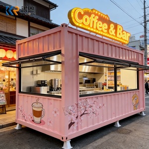 Prefab Container Coffee Shop Kiosk
