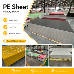 Popular UV Resistant HDPE Plastic Sheets & Sandwich Panels Cutting Service Available 1220x2440mm 0.8-40mm Thickness