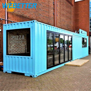 WEBETTER Prefab Restaurant Outdoor Fast Food Kiosk Container