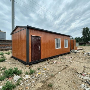 Dormitory Galvanized Steel Frame Office Building Villa Prefabricated Container Home