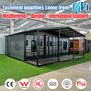 Custom 20Ft 40Ft Expandable Container Prefabricated House With Kitchen Villa Prefab Granny Flat Portable Home Casa Portable