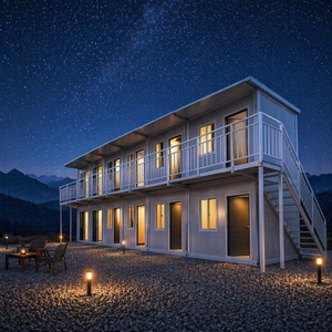 Mobile Modular Office Building Detachable Prefabricated Unit for Field Work Site
